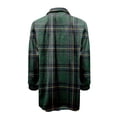 thumbnail image 5 of Plaid Shacket Jackets Shirts for Women Long Sleeve Cardigans Lightweight Color Block Jacket Buttons Down Collar Plaid Shirts Loose Plus Size Flannel Jacket With Pocket, 5 of 6