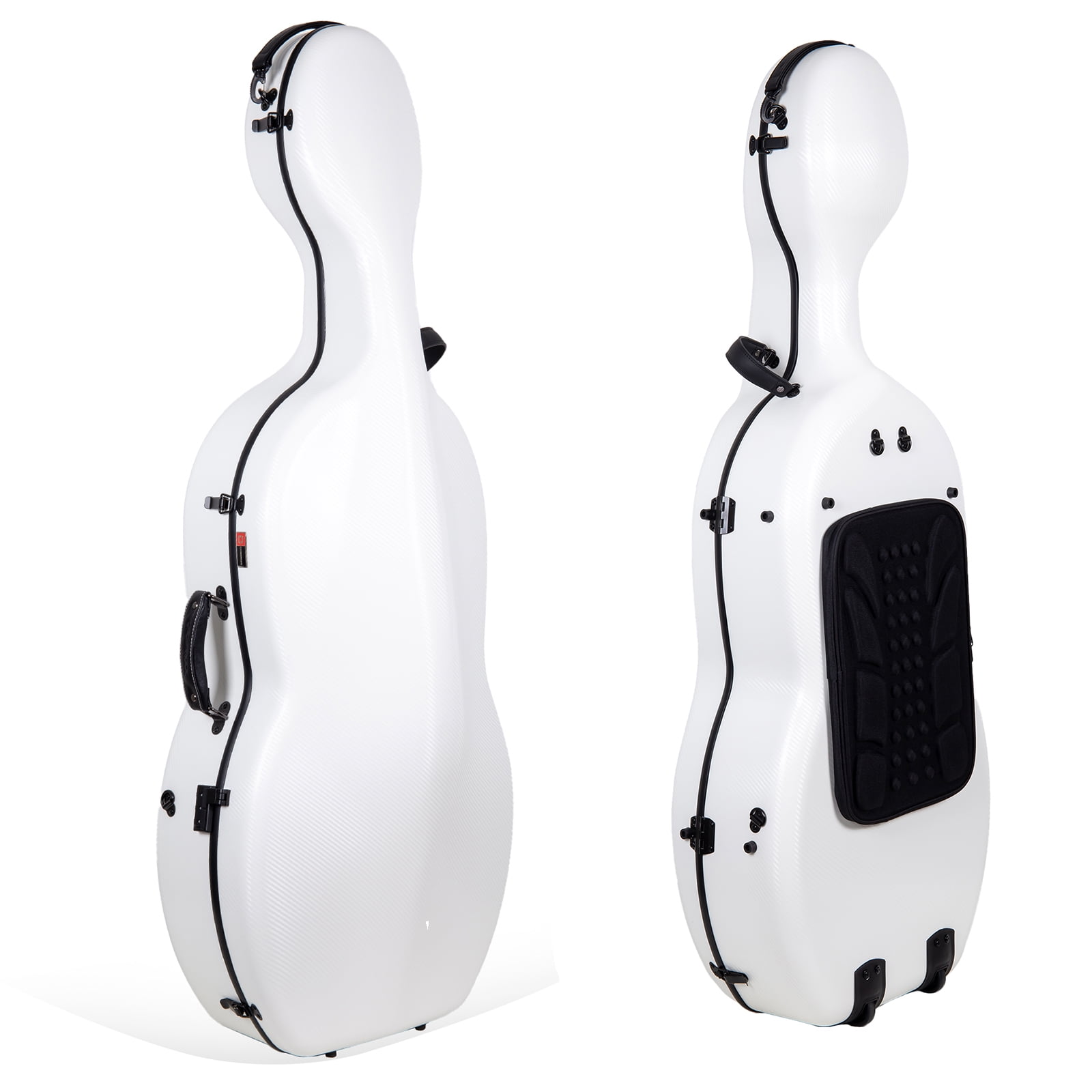 Crossrock 4/4 Cello Carbon Fiber with Wheels