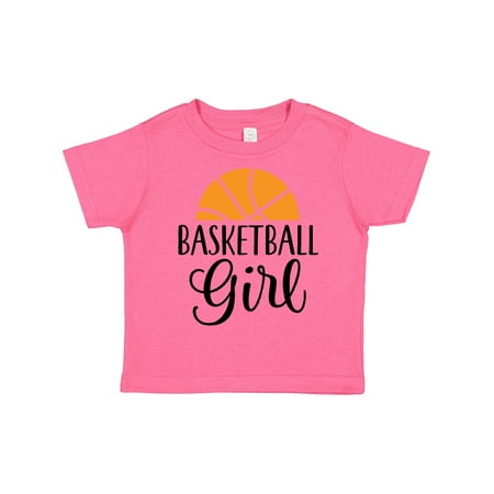 

Inktastic Basketball Girl Sports Gift Toddler Toddler Girl T-Shirt