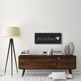 thumbnail image 2 of Global Gallery's 'Cursive Chalk You Are Here' By Michael Mullan Stretched Canvas Wall Art, 2 of 4