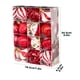 thumbnail image 5 of Adorno navideño de 6 cm para colgar en el hogar, ideal para fiestas, de cristal transparente, ideal para el salón o el dormitorio, regalo único para Nochebuena, de cristal transparente,, 5 of 8