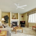 thumbnail image 6 of CARRO 60" Large ETL-certified Downrod Indoor Ceiling Fan with Remote No Light, 6 of 7