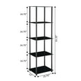 thumbnail image 4 of Convenience Concepts Designs2Go Classic Glass 5 Tier Tower, Black Glass, 4 of 5