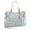 CP Light Blue, variant on MKF Collection Merlina Women's Tote Bag & Wallet,Circular Print Vegan Leather Handbag 2pcs Set by Mia K