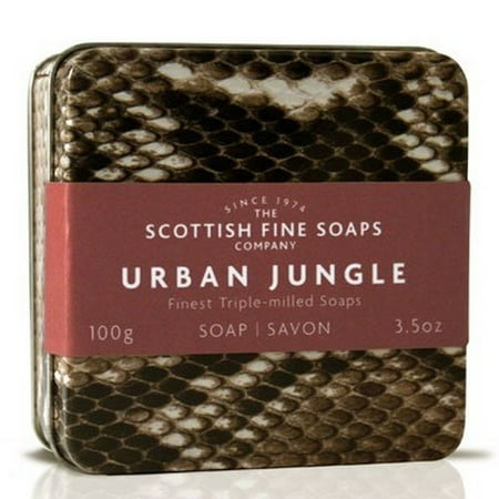 Scottish Fine Soaps Urban Jungle Tin - Snake Design 100g 3.5oz