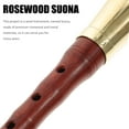 thumbnail image 3 of LOLIPPYY 1 Set Handmade Rosewood Musical Instrument Chinese Trumpet Assorted Color, 3 of 7