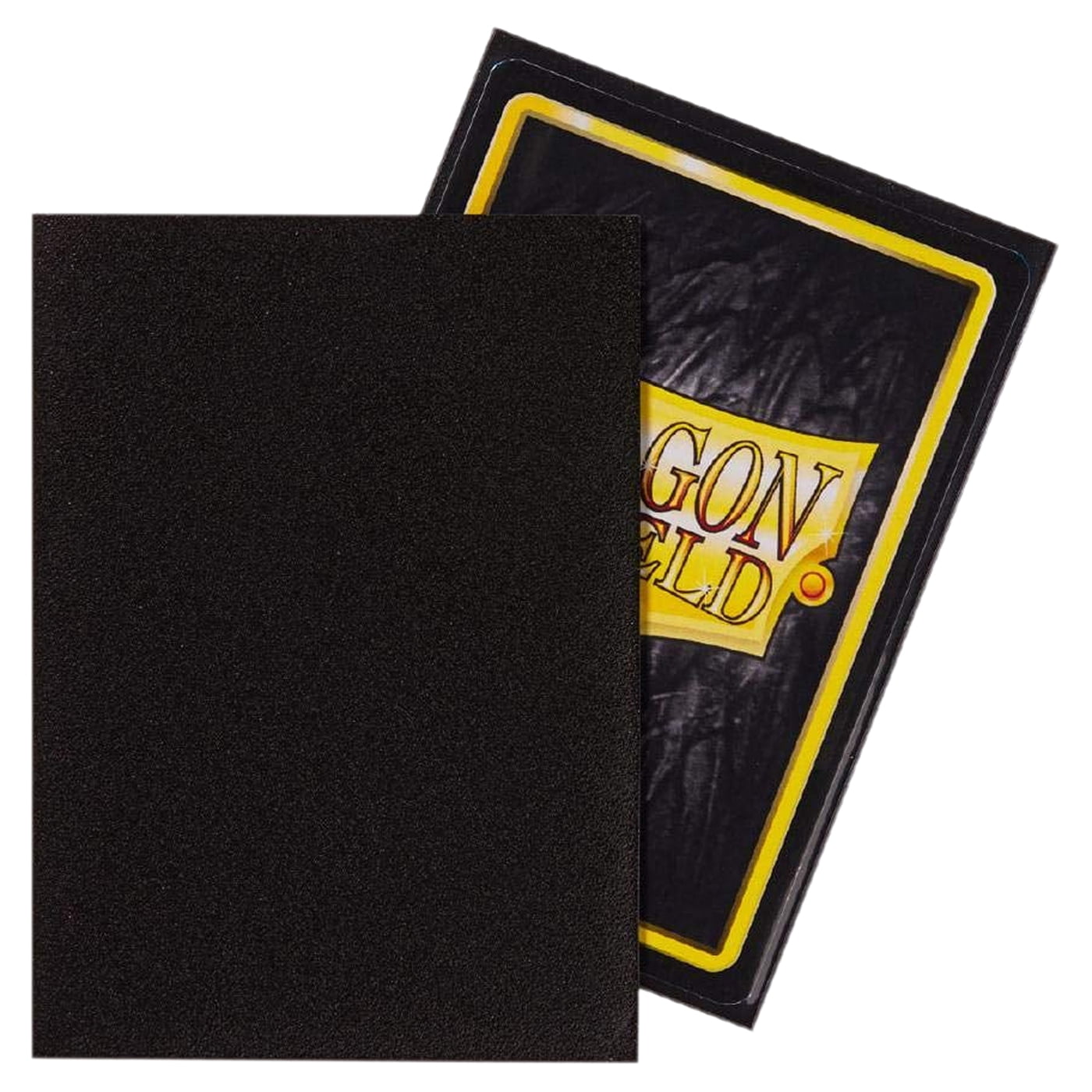 Dragon Shield, Standard size TCG card sleeves, 100ct. Matte Sleeves - Black