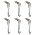 thumbnail image 4 of S SERENABLE 6Pcs Christmas Stockings Holder Hanger, Fireplace Stocking Hanger, Non Slip Metal Xmas Decoration Stocking Holders for Mantle Silver, 4 of 8