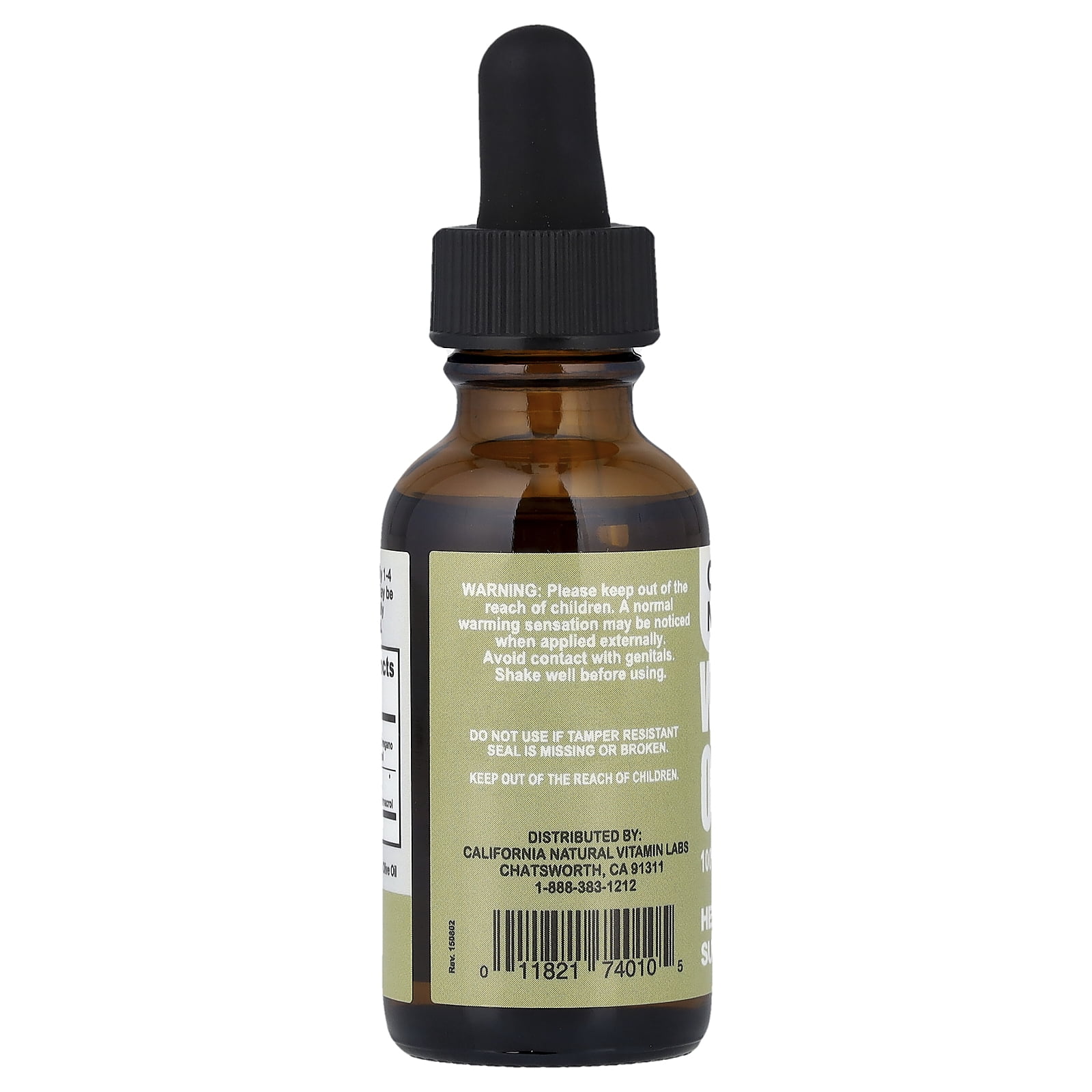 California Natural - Wild Oregano Oil - 1 fl. oz.