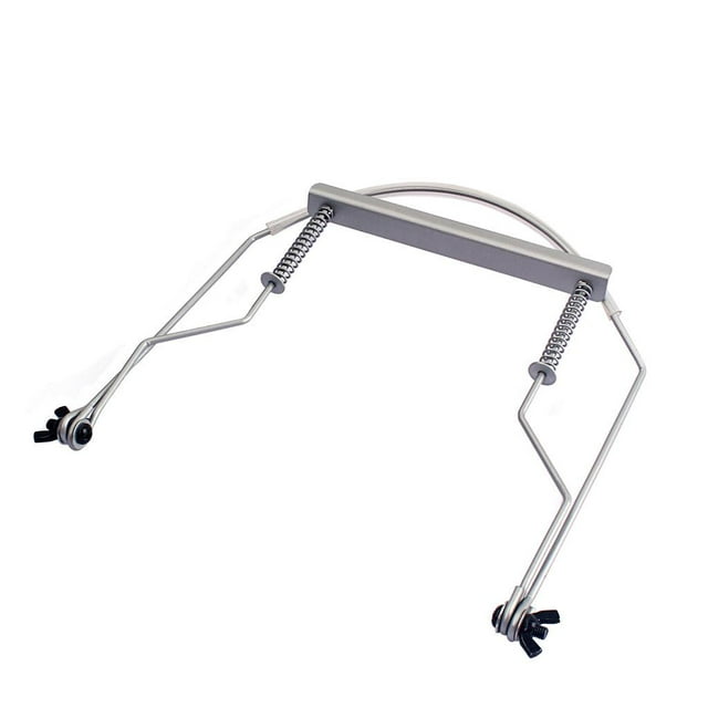 MagiDeal 10 Holes Harmonica Neck Rack Mount Holder Stand Adjustable Support