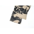 thumbnail image 6 of Men's Camo Multi-Pocket Cargo Pants, Ripstop Tactical Camouflage Work Pants Casual Outdoor Hiking Straight Fit Utility Trousers, 6 of 9