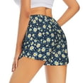 thumbnail image 3 of Haiem Daisy Floral B Women's 2 in 1 Running Shorts - Lightweight Athletic Workout Gym Yoga Breathable Sports Shorts Liner with Phone Pockets-X-Large, 3 of 9