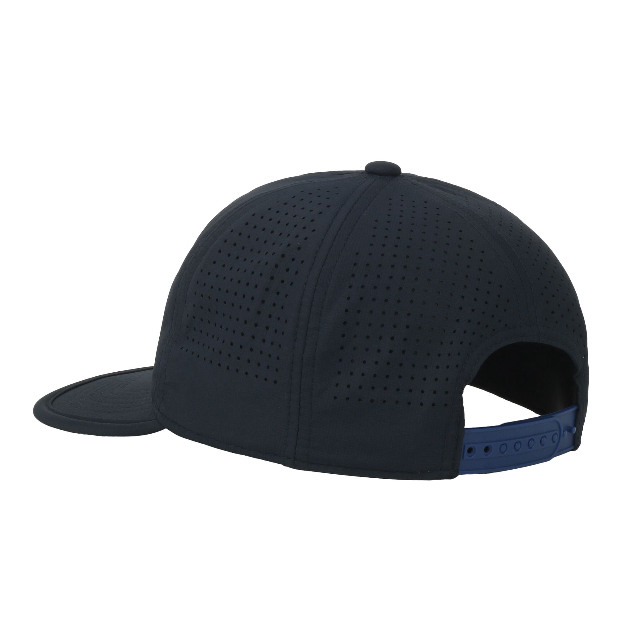 Navy Mahi Mahi 5-Panel Fishing Cap – Unstructured, Flat Bill Snapback, One Size