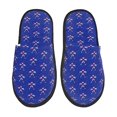 thumbnail image 1 of Balery Hockey Pantuflas de Casa de Felpa Silenciosas con Diseño Estampado, Zapatillas Cómodas Antideslizantes de Algodón para Interior-Large, 1 of 8
