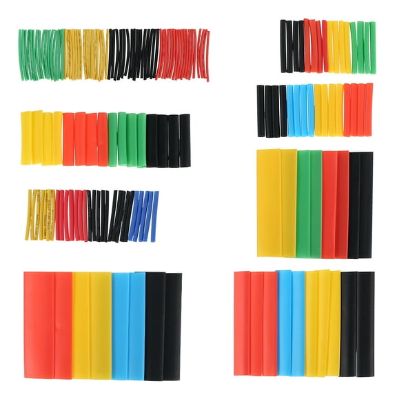 Fyeme 2:1 Assorted Electrical Cable Heat Shrink Tubing Sleeve Wire Wrap Insulated Tube Various Sizes