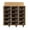 Wooden With Separate Lock, variant on 12 Slots Cell Phone Locker, Aluminum Alloy Cell Phone Storage Box with Lock Cellphone Storage Cabinet Cellphone Locker Box for Schools Classroom Business Employees Offices