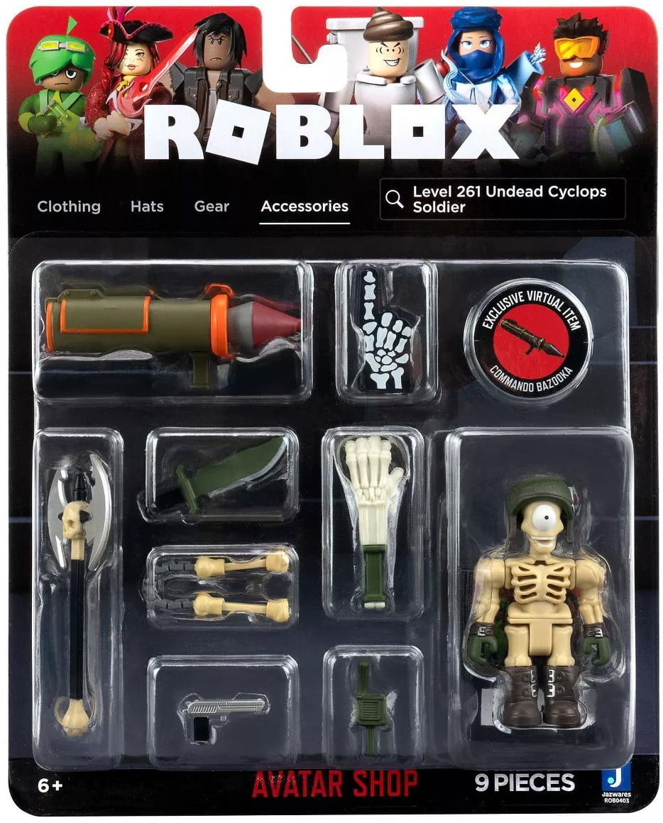 Roblox Avatar Shop Level 261 Undead Cyclops Soldier Action Figure Walmart Com Walmart Com - roblox error code 261
