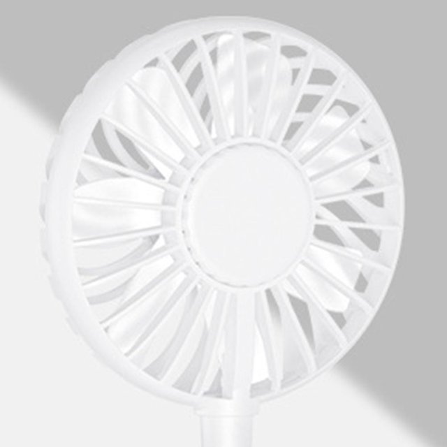 Ventilador enfriador de aire Ventilador de escritorio portátil USB recargable para oficina/dormitorio (blanco) Ndcxsfigh Libre de BPA