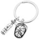 thumbnail image 1 of Llavero con forma de fuego, cadena para billetera, mochila, colgante, llavero decorativo, accesorio para llaves, 1 of 7
