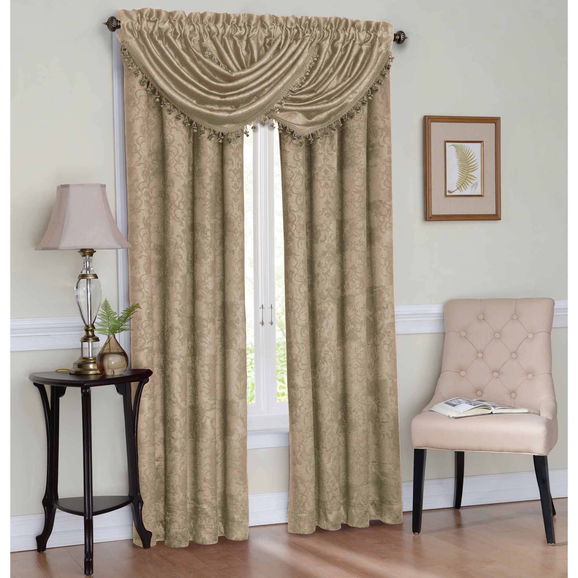 Waterfall Curtains For Living Room Walmart Furniture Bedroom / Amazon ...