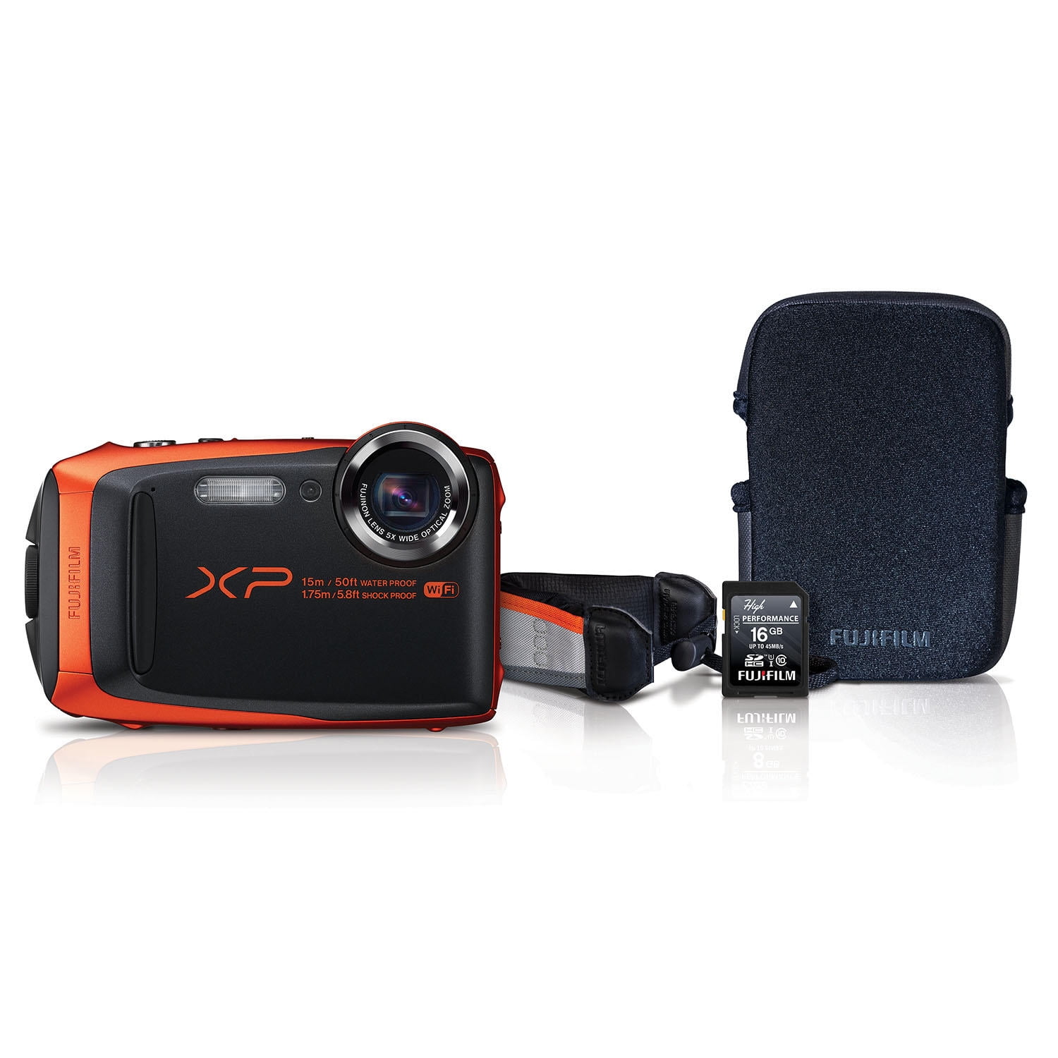 kern Bedenken Verhogen Camera, Drone & Photo Accessories Home & Garden Quality Black Neoprene  Compact Camera Case for FujiFilm FinePix XP90 Camera YA9664061
