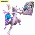 thumbnail image 1 of Keeppley Pokemon Battle Building Blocks Lucario Charizard Mewtwo Blastoise Greninja Assembly 3D Model Mini Brick Figure Toys K20249 With box, 1 of 6