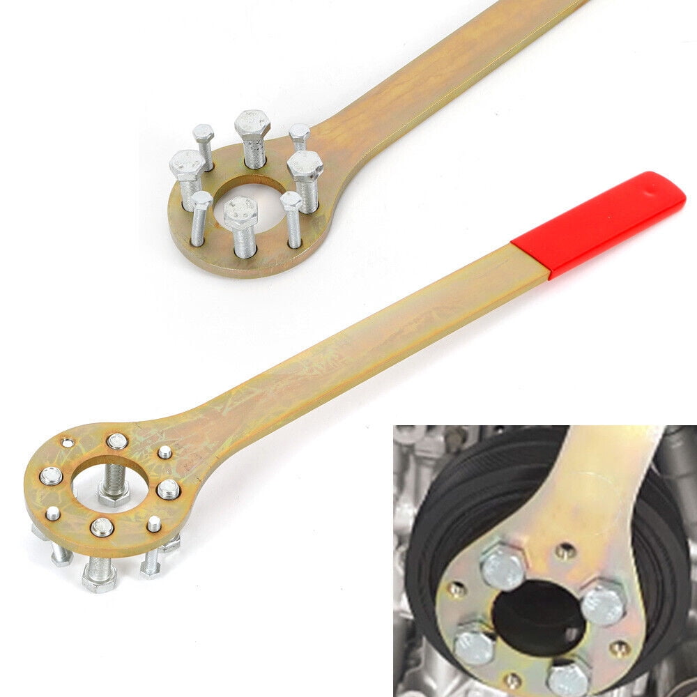 CNCEST Crank Pulley Tool Wrench For Subaru Imprezas Foresters Legacy