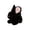 Black, variant on Kiewfjdk Easter Bunny Plush Toys, 6" Soft Cuddly Stuffed Rabbit Dolls in White, Perfect Easter Basket Stuffers, Holiday Gifts for Kids & Easter Home Decorations