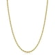 thumbnail image 1 of Xiao Hua Collar de cadena chapado en oro macizo de 14 k (2,1 mm, 45,7 cm), 1 of 4