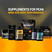 ONNIT Alpha BRAIN® Black Label Nootropic Focus Supplement, 80 Capsules