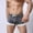 Gray, variant on HUPOM Men'S Underwear Underwear For Men Pack Low waist Drop Waist Solid Open Crotch Blue M