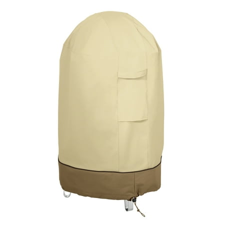 Veranda Patio Grill Cover Classic Accessories Veranda™ Patio Bistro BBQ Grill Cover - Durable BBQ Cover with Heavy-Duty Weather Resistant Fabric, 30-Inch W, Pebble ()