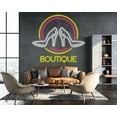 thumbnail image 3 of Glowneon Woman Shoes Shop Boutique Neon Sign, Heels Store Decor, 3 of 4