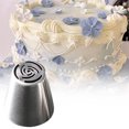 thumbnail image 4 of Cake Embosser for Cake Decoration Aluminum Embossing Tool for Floral Patterns Craft Smooth Finish and Easy to Use Kitchen Accessory, 4 of 6