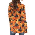 thumbnail image 7 of Kezqiaxn winter Coats for Women Fashion Halloween Fashion Long Sleeve Cardigan with Allover Print Womens Jackets, 7 of 7