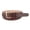 Dark Brown, variant on CTM Double Loop Synthetic Leather Belt (Women's Plus)