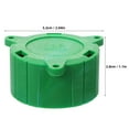 thumbnail image 2 of Shisuyan 3pcs Car Trailer Hitch Cover Tube Cap Trailer Hook 13 Pin Plug Holder Cover Plug Protection Cap Connector Cover, 2 of 9