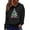 Black, variant on Hoodie Women Black Women's Soft Hoodie Casual Loungewear Everyday Comfort Sweatshirt for Women L