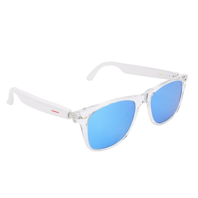 Lunettes Traductrices IA Intelligentes, Lunettes d'Interprétation Simultanée 5.4 pour Plusieurs Langues, Lunettes Audio avec Micro et Haut-Parleur Intégrés