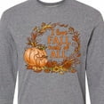 thumbnail image 4 of Inktastic I Love Fall Most of All Colorful Autumn Leaves Long Sleeve T-Shirt, 4 of 5