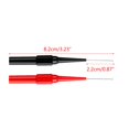thumbnail image 5 of XISAOK 2Pcs Multimeter Test Probe Wire Piercing Probe 0.7mm Wire Piercing Needle, 5 of 9