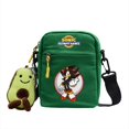 thumbnail image 4 of Bolsos de hombro de lona de Sonic The Hedgehog, bolsos de mensajero con estampado de lindas figuras de dibujos animados, bolsos de almacenamiento para teléfono cuadrados pequeños de Anime Kawaii, 4 of 5