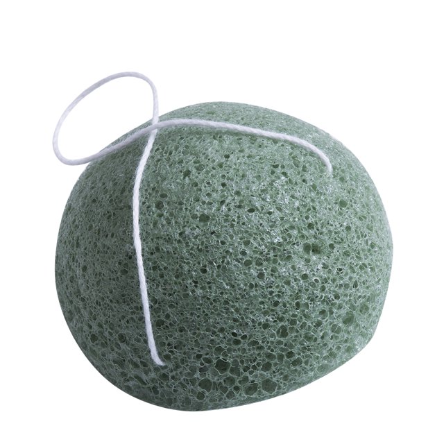 1 Pce Éponge Exfoliante en Fibres Naturelles de Konjac pour le Visage