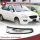 thumbnail image 2 of Luz de señal de giro LED del espejo izquierdo delantero para Kia Rondo 2014-2017, luz de marcador lateral No. 87613A4000 Amarillo, 2 of 6