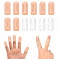 thumbnail image 1 of ZheElen 12Pcs Toe Separator Breathable Anti-Grinding Foot Care Tools Case Covers 1Set, 1 of 6