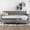 Gray, variant on Euroco Wood x-Shaped Twin Daybed with Two Storage Drawers for Bedroom, Gray