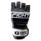 thumbnail image 1 of IQ - Guantes con Pulgar para Artes Marciales Marts para Adultos Unisex (Negro, Blanco), 1 of 3