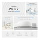 thumbnail image 3 of Sistema Wi-Fi en malla TP-Link BE5000 WiFi 7 de doble banda (Deco BE25) | 4 flujos de 5 Gbps | Canales 240 Mhz | Cubre hasta 6,600 pies cuadrados | 2 puertos de 2,5 G de retorno por cable | VPN, MLO,, 3 of 5