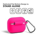 thumbnail image 3 of Airpods Pro Case, [Front LED Visible] GMYLE Protective Shockproof Earbuds Wireless Charging Case Cover Skin 2019 2020, Compatible for AirPods Pro (Hot Pink), 3 of 6