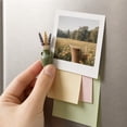 thumbnail image 5 of Naittoop Mini Ceramic Vase Refrigerator Magnets Decorative Magnetic Set Artificial Flowers Included Kitchen Office Dorm 10 Pieces, 5 of 7